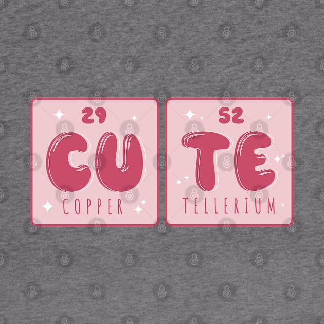 Cute periodic table by madeinchorley